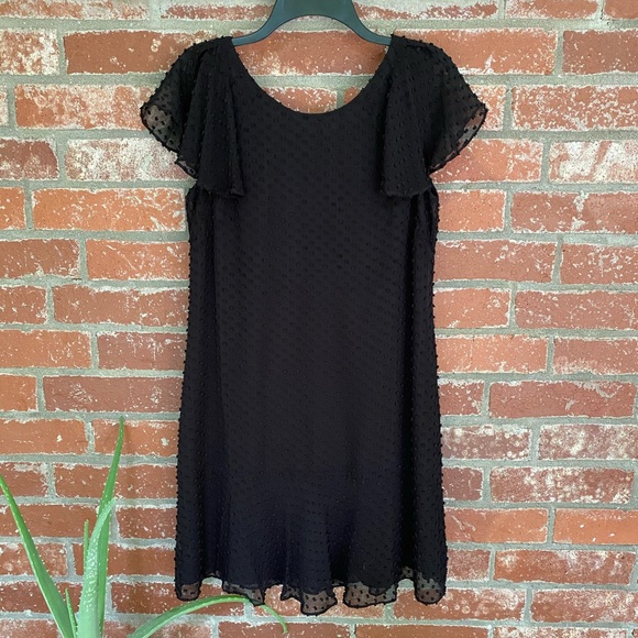 J. Crew Dresses & Skirts - 🔥J. Crew Black Dotted Swiss Dress